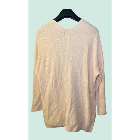 Lulus Medium Beige Open Cardigan Pockets Casual Comfort Layer - Picture 2 of 5